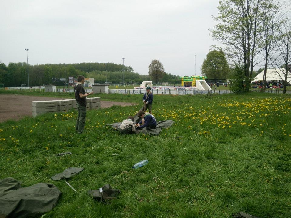 Sint-Martinus den XIIde - Welpen Hollandsveld April mei